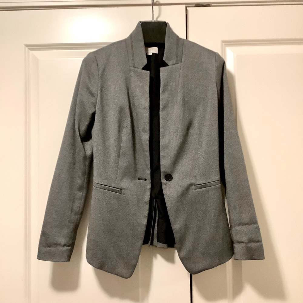 Loft Outlet Gray Blazer